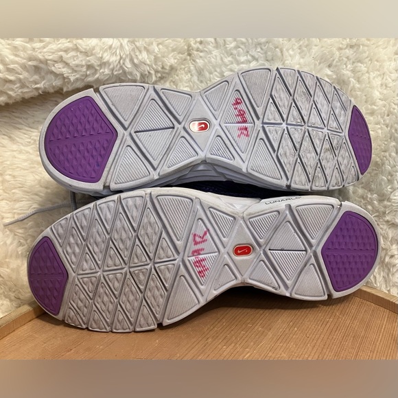 NIKE Training Lunar Victory Purple Fitsole 3 Size 7 - Picture 10 of 10